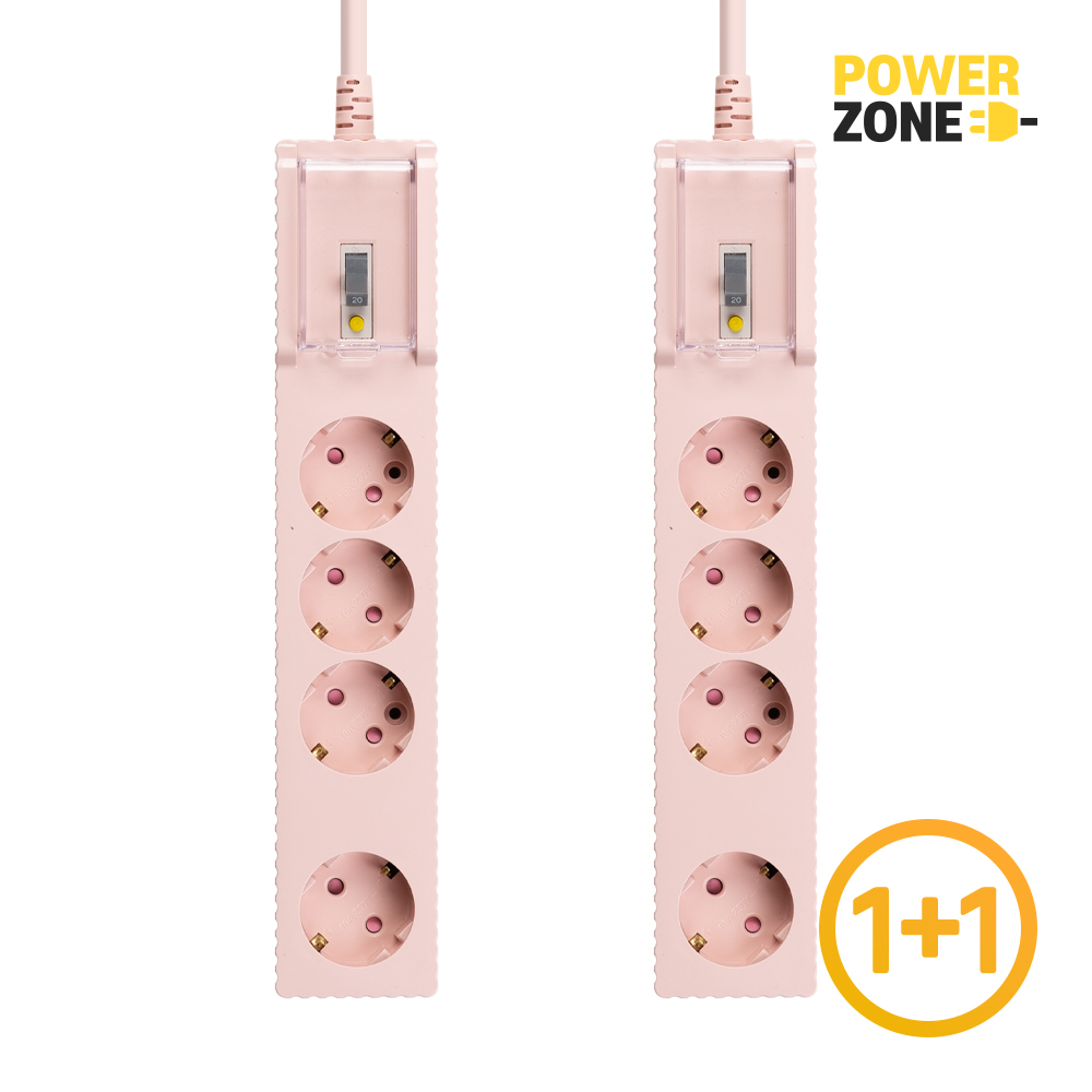 1+1 웨이브 자동소화 멀티탭 화재예방 누전차단 4구 50cm 1.5m 3m 5m 7m 90,540원