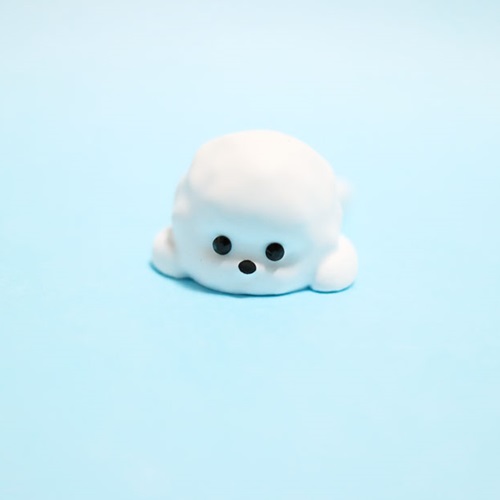 수제몰드 엎드린비숑(3D) 10,000원