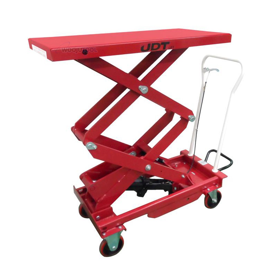 UDT 테이블트럭 테이블리프트 수동 더블타입 MT-50DX(BS-50D) 500KG, 1개 740,470원