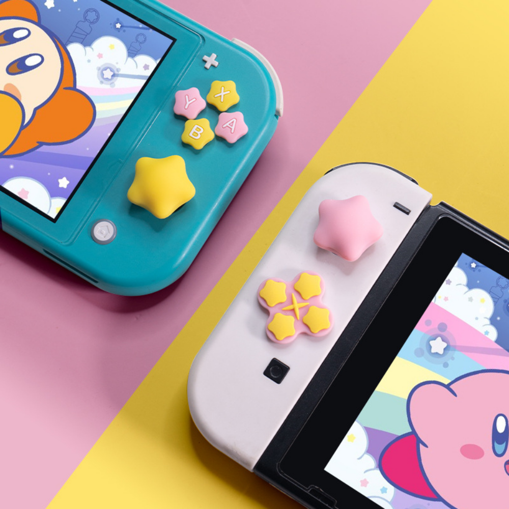 닌텐도 스위치 OLED 스위치 조이콘 호환 스틱커버 버튼 커버 세트, 현재가 7,200원