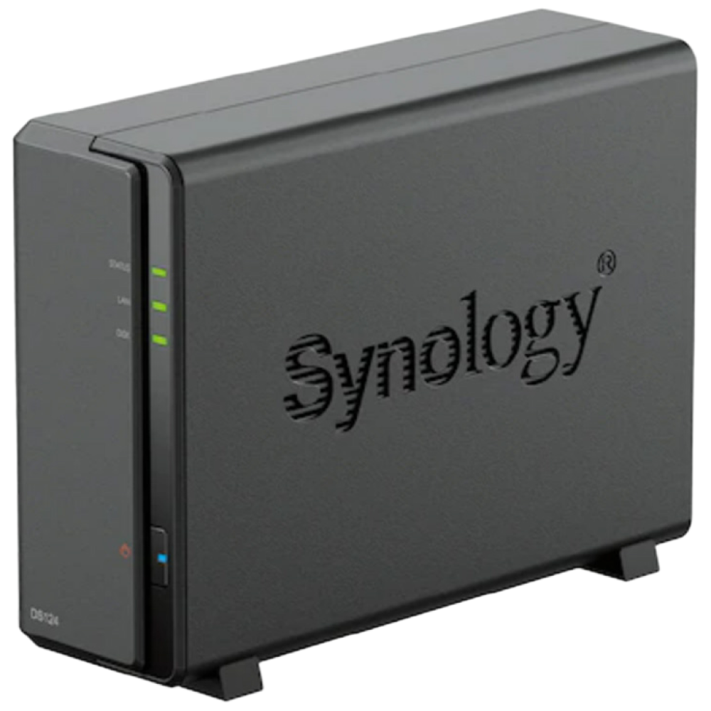 Synology(시놀로지) NAS DS124 (하드미포함) 1베이, 타워형, 2년 보증 251,000원