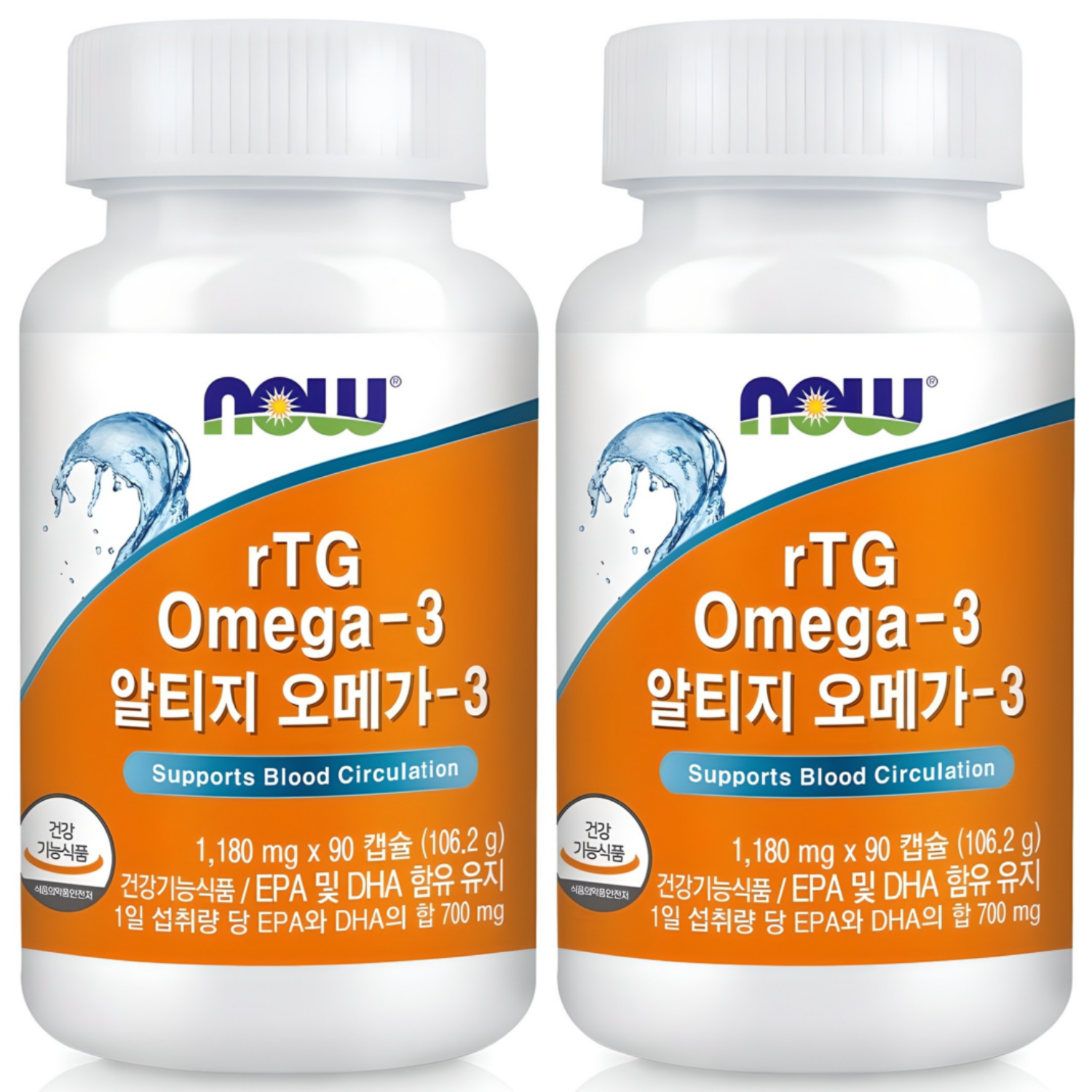 나우푸드 알티지 오메가3, 90정, 2개 47,200원