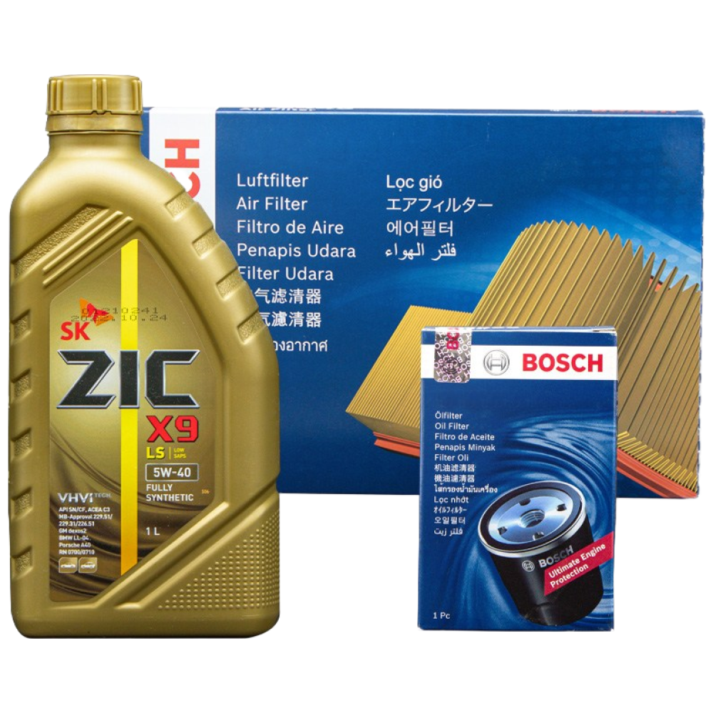 K7 프리미어 2.5 가솔린 엔진오일 세트 지크 X9 LS 5W30 7L 보쉬 필터 A 2658 O 0367, 1개 82,430원