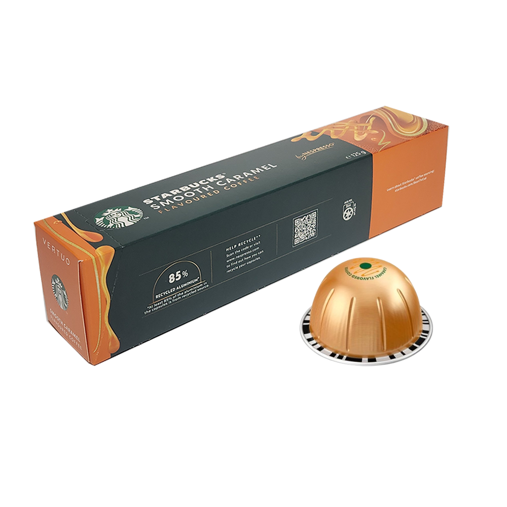 네스프레소 버츄오 캡슐 스타벅스 스무스 캐러멜향 커피, 12.5g, 1박스, 10개입 18,680원