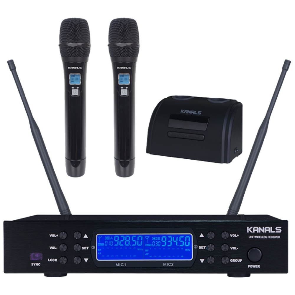 카날스 충전식 무선마이크 K-9300 강의용 수업용 광광버스 행사용 연설용 핸드마이크 381,220원