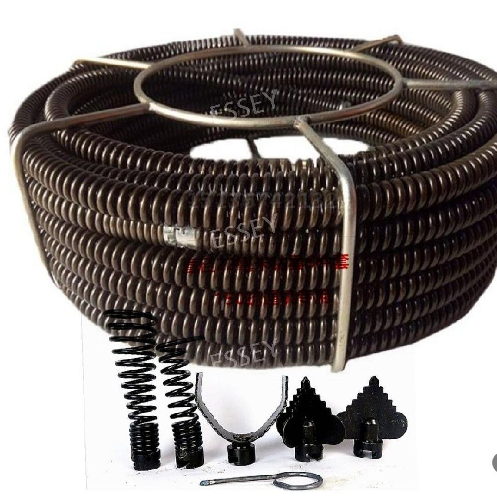 배관 스프링 22mm 특수스프링 하수구 배관청소 와이어 액세서리 기계 준설 청소기, 현재가 93,560원