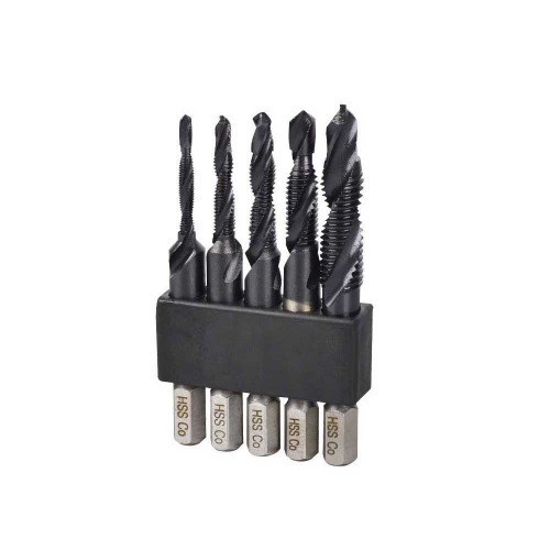 HSS M35 드릴탭 세트 SUS용 5종 1세트 드릴링 탭핑 금속 스텐용 SU5876 55,500원