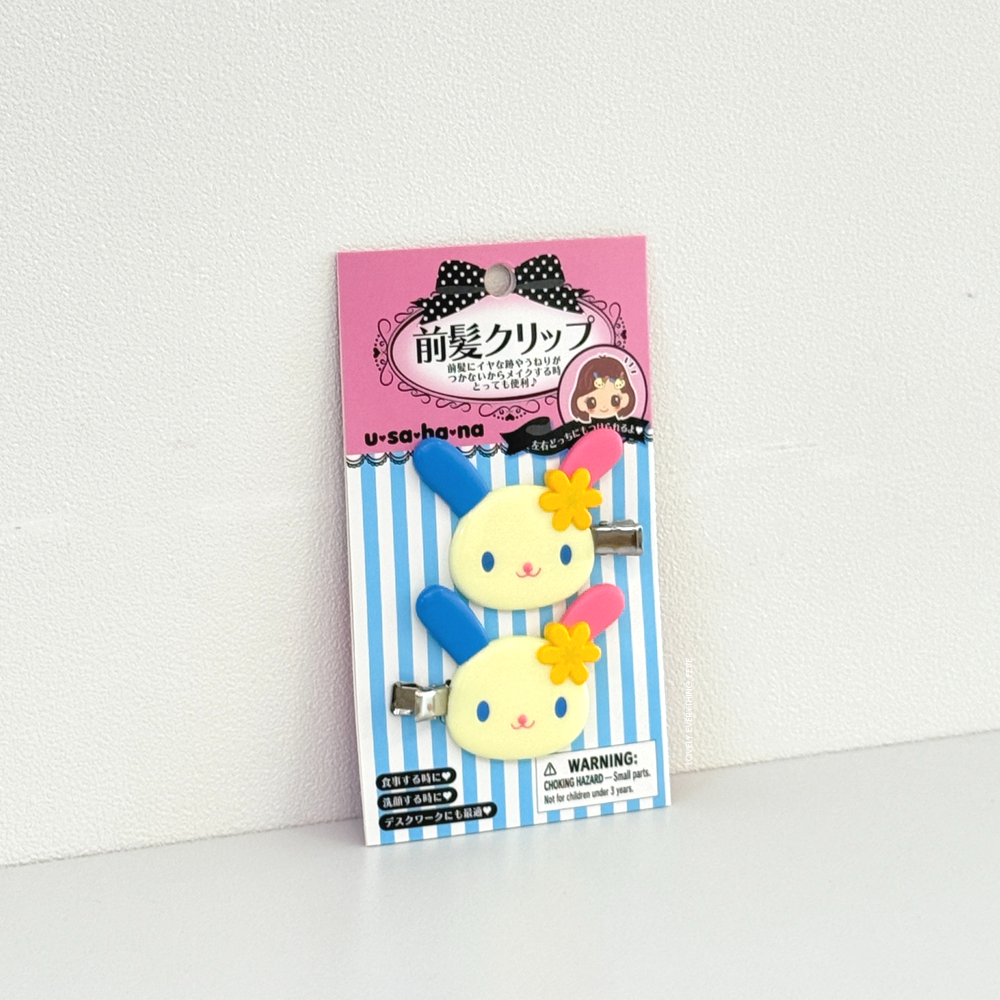 일본정품 산리오 캐릭터 마스코트 앞머리 헤어핀 집게핀 2P 3종택1 16,900원