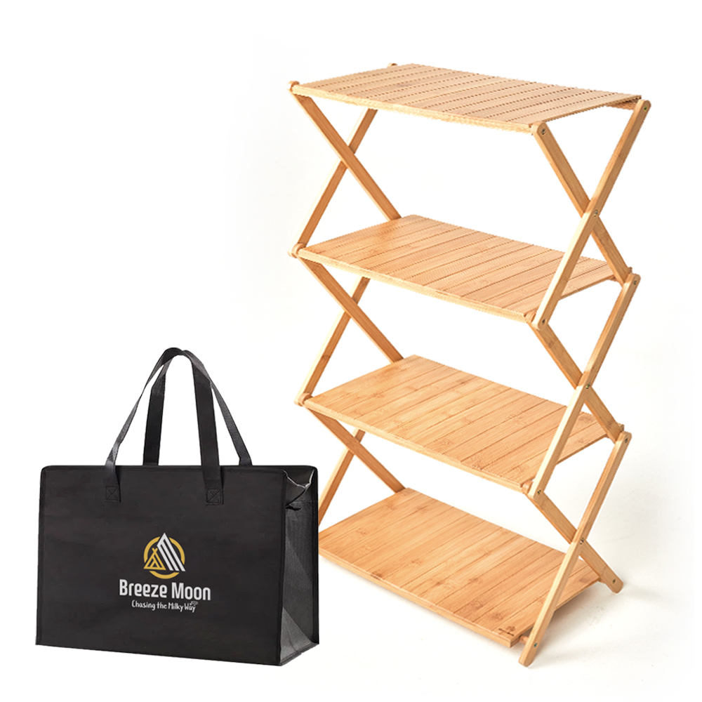 브리즈문 우드쉘프 2세대 일반형 캠핑 선반 + 고급가방 28,800원