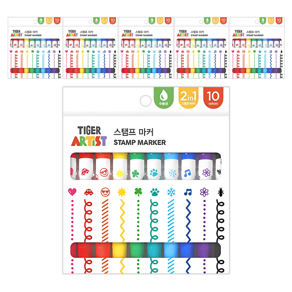 마이리틀타이거 스탬프 마커 세트 41,400원