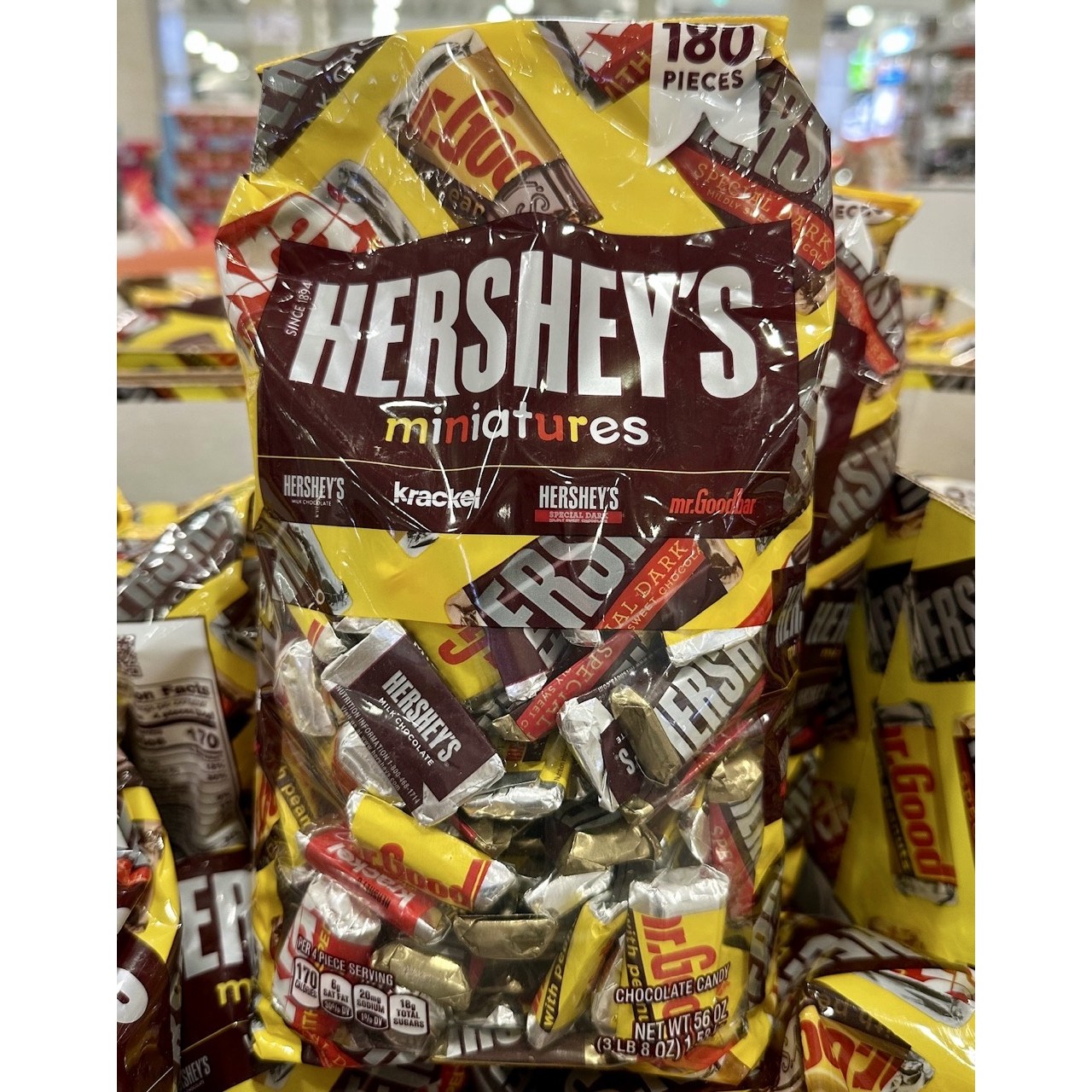 산들에바람 허쉬 미니어처 초콜릿 180입 1.58kg+미니약과1개서비스 39,060원