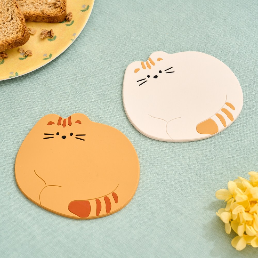 모던하우스 L 뚱냥이 코스터 2종 세트 6,550원