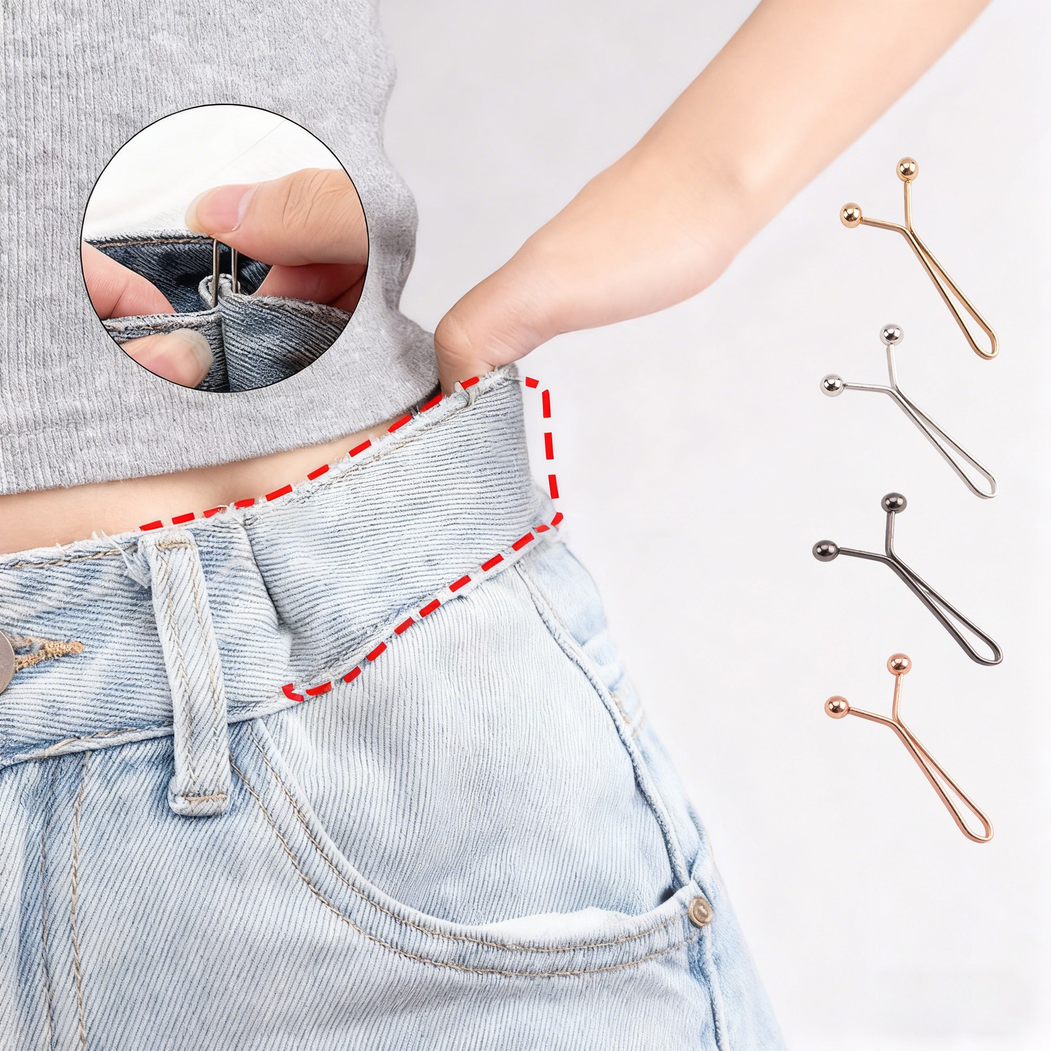 FATTYS 요술 허리 줄임 조절 클립 8P 4,820원