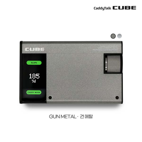 [골프존 캐디톡] 큐브 CUBE 레이저 골프 거리측정기(삼각측정, 2컬러 OLED, 환경슬로프) 189,000원