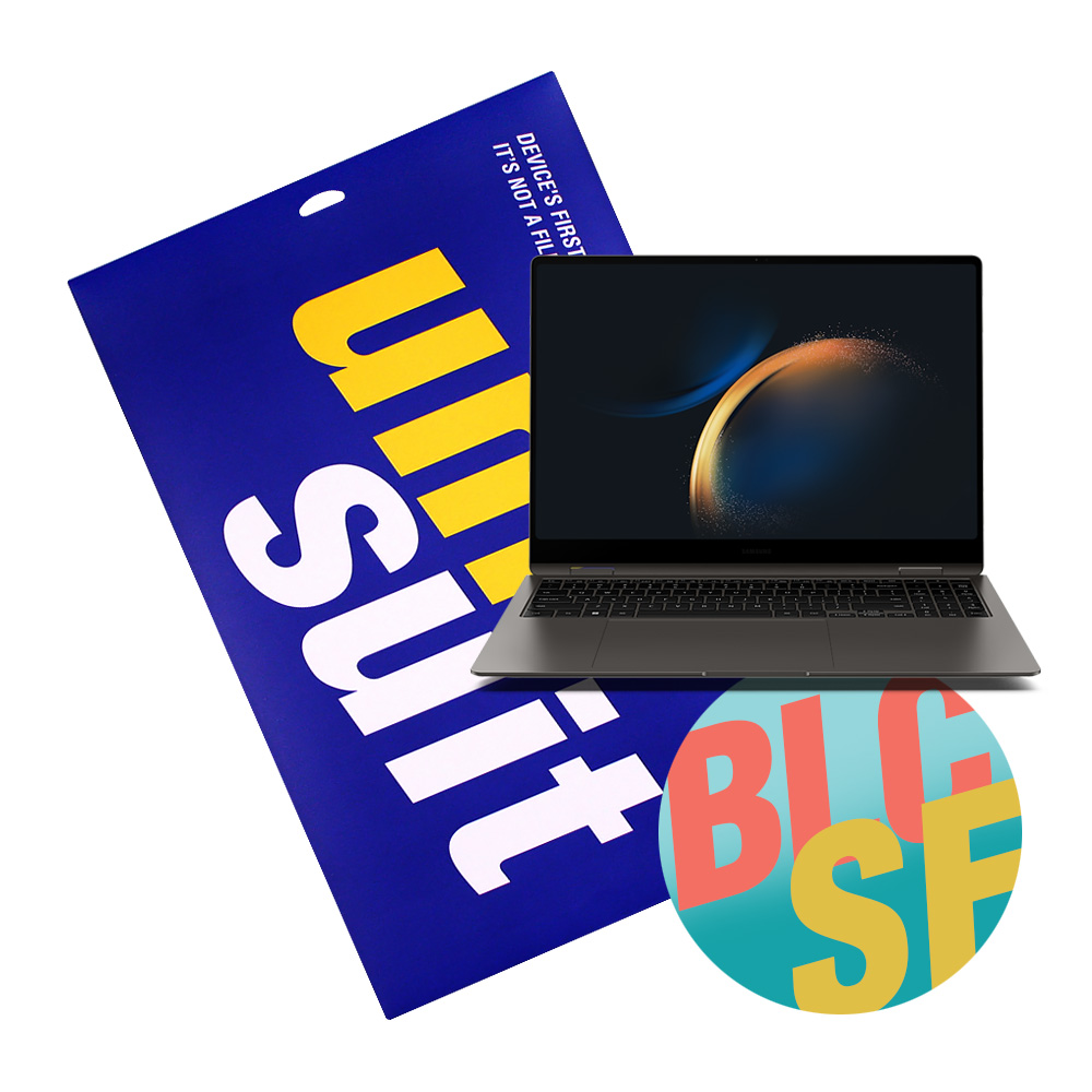 유니슈트 갤럭시북3 프로 360 16인치 NT960QFG/QFT 블루라이트 차단 2매+서피스(상/하판/팜레스트) 필름 3종 세트(UT230104_2), 1개 41,900원