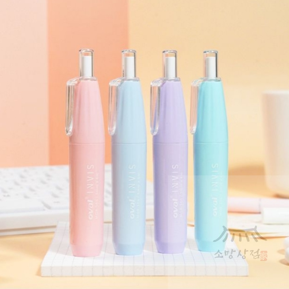 소망상점 오발 인비스 수정테이프 (크림색 롤) 화이트수정액 5,600원