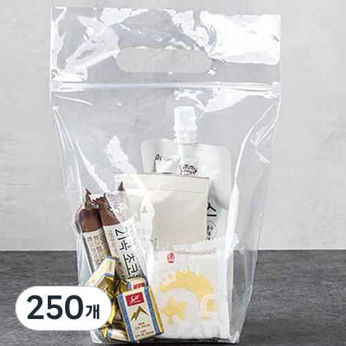 혜림봉투 PE손잡이 지퍼백 스탠드형 30 x 7 + 34 + M4 53,520원