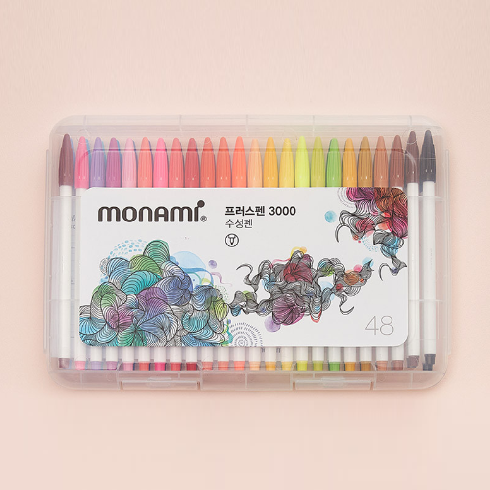 모나미 수성 캘리그라피 프러스펜 3000 14,250원