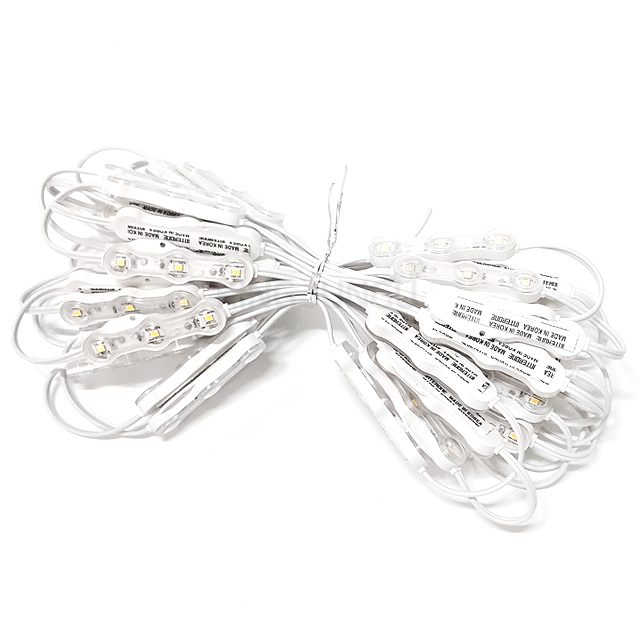 인터원 LED 3구모듈 50개묶음 IP68 국산 DC12V KS인증 삼성led칩, 1세트, 전구색 22,000원