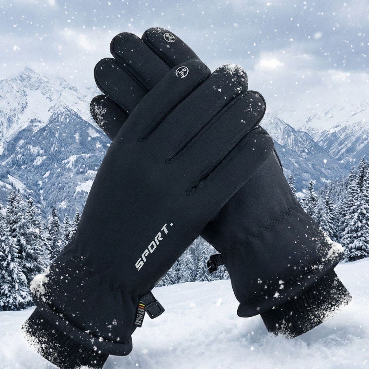 테리하우스 스마트 터치 겨울 기모 방한 장갑 21,000원