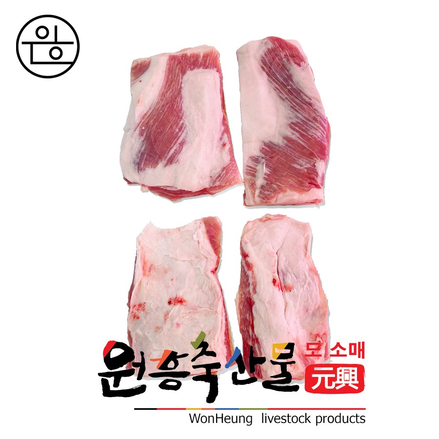 [원흥축산 배송] 국내산 한돈 가브리살(냉장, 원물) 1kg, 1kg, 1 29,040원