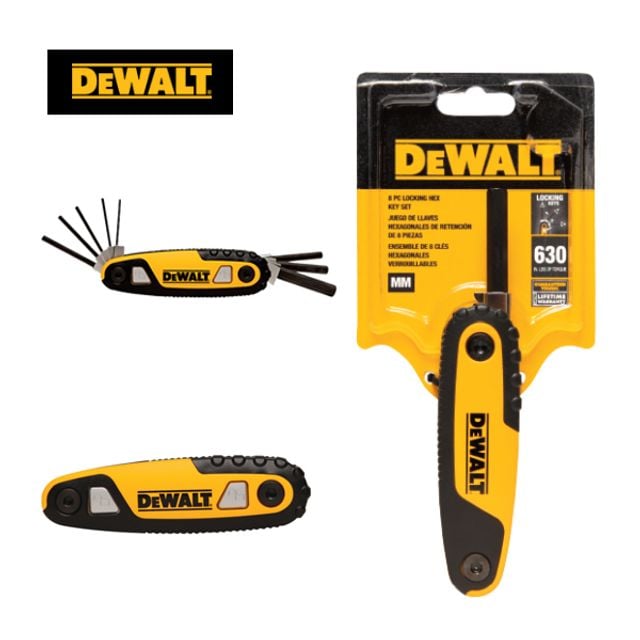 디월트 접이식 포켓 육각렌치세트 DWHT70263M 8pcs bre+39018pH 28,150원