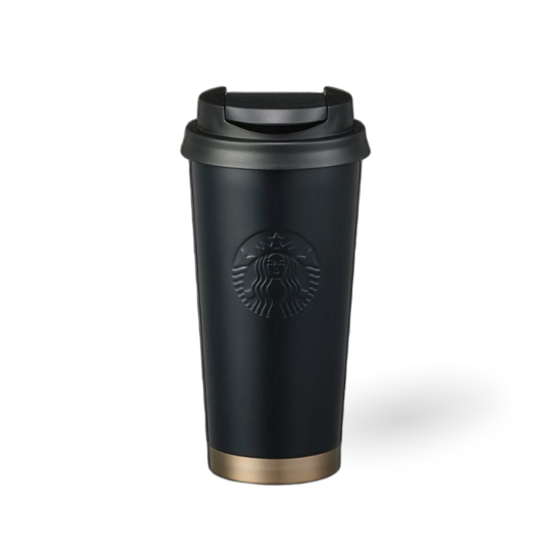 스타벅스 SS 블랙 매트 엘마 텀블러 473ml, 1개, 블랙, 473ml 39,140원