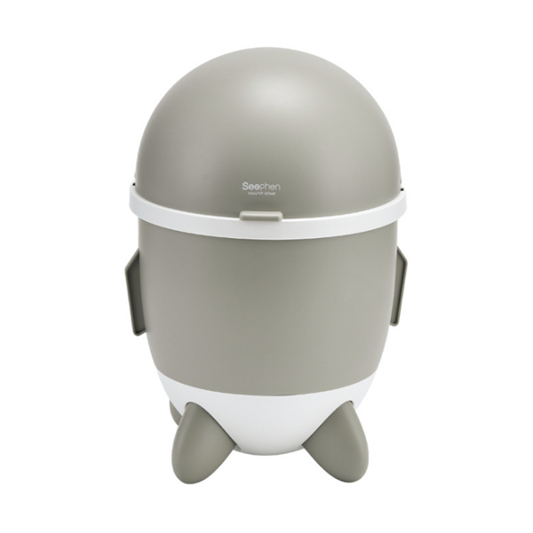 로봇 쓰레기통 아이방 휴지통 원형 10,000원