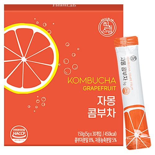 힐스랩 콤부차 자몽, 5g, 30개입, 1개 7,800원