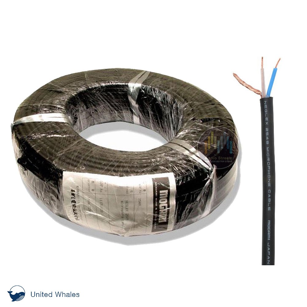 모가미 2549 100M 고급 마이크 오디오 케이블 무산소동 마이크선 연장케이블 1롤 1타 230,000원