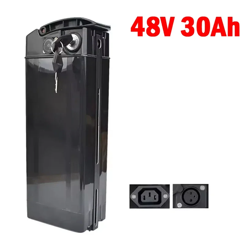 쿠쿠스토어 새로운 48V 30Ah 실버피쉬 전기자전거 배터리 고량 1850 셀 파워 500-2000W 208,100원