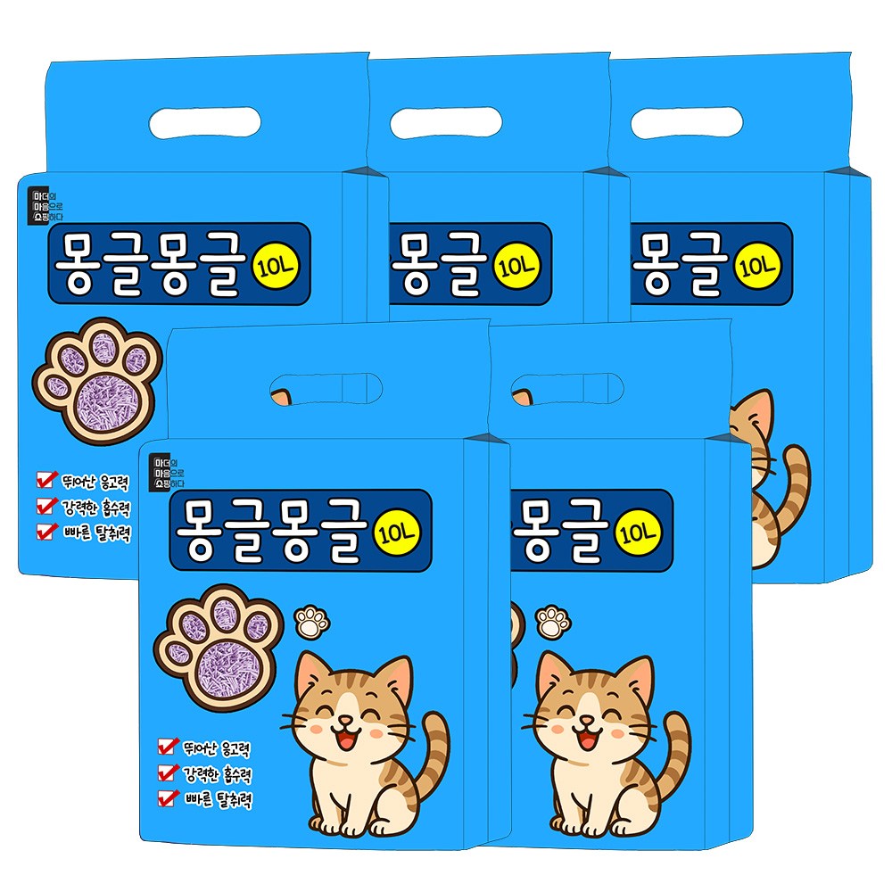 마마쇼 고양이모래 몽글몽글 두부모래 모음 17,990원
