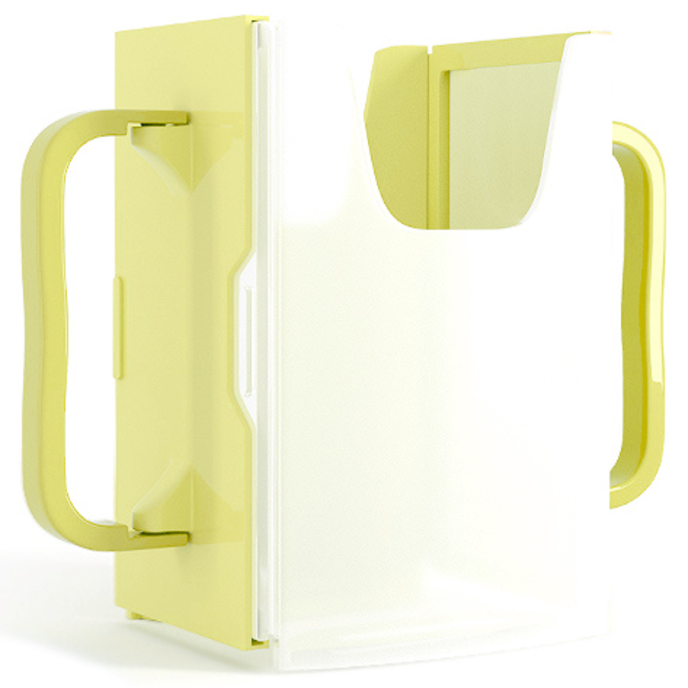 르메이어 아기 우유 팩 사이즈 조절 유아 보조 컵 홀더 클립, 옐로, 1개 3,810원