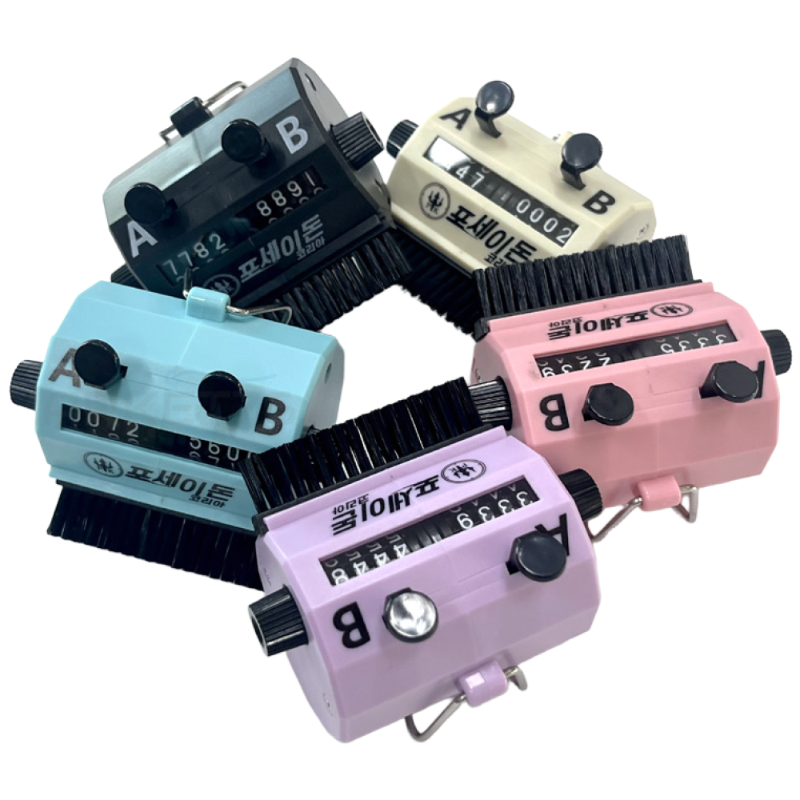 포세이돈코리아 수동 듀얼 더블 카운터기 2.0 물고기 계수기 수량체크기 쭈꾸미 갑오징어 한치, 1개, 듀얼 카운터기 (고급형) 크림 13,000원