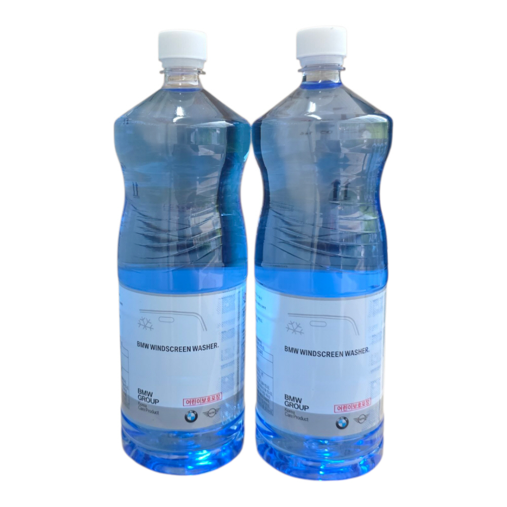 bmw 미니 순정 에탄올 워셔액 windshield washer antifreez, 2개, 1.8L, 현재가 25,630원
