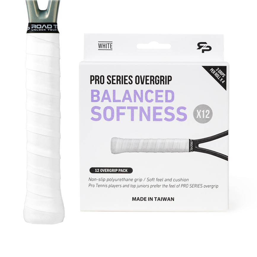 [로드투프로] 하늘쌤 RTP 프로시리즈 테니스 라켓 오버그립 (12개입, 15개입), 12개, 화이트 21,000원