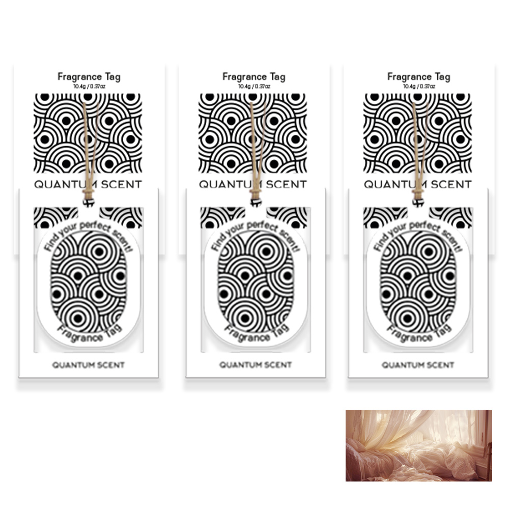 퀀텀센트 단독"프래그런스태그 3개+1개 증정" 실내방향제, 차량용 옷장 실내 종이 방향제 퍼퓸 사셰 프래그런스 태그 꽃집향기_플로럴부케 비누향기_코튼비누 바닐라향기_린넨바닐라, 4개, 린넨 바닐라 29,900원