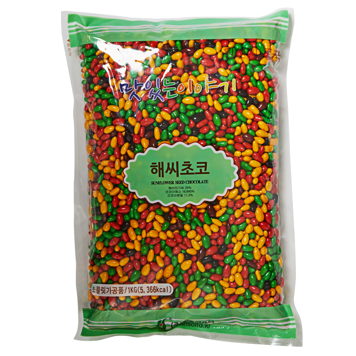 너트리 해씨 초코, 1개, 1kg 9,490원
