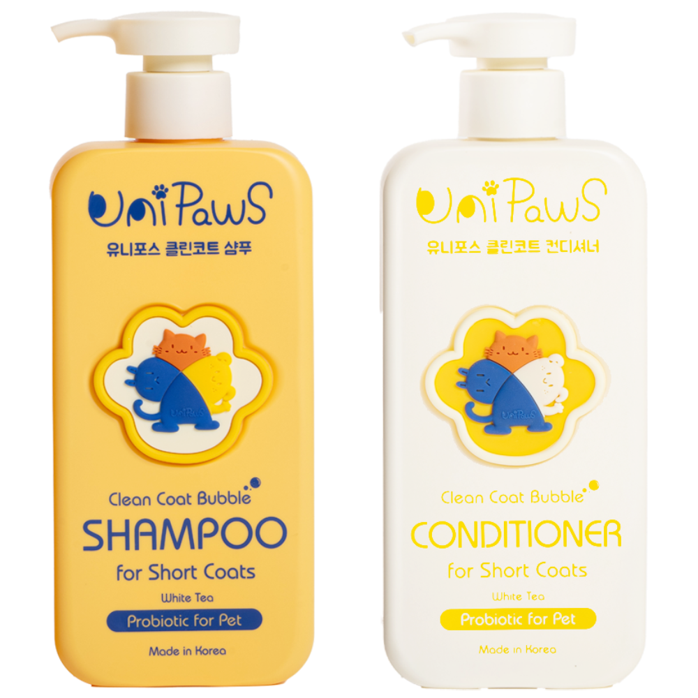 유니포스 클린코트 컨디셔너 반려동물 컨디셔너 for 단모, 숏 코트, 2개, 500ml 45,370원