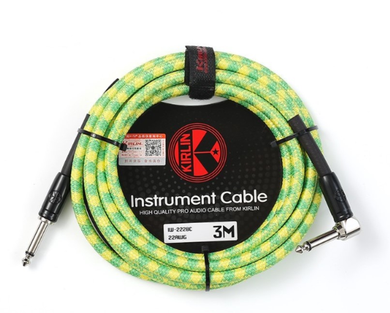 키린키린 기타 케이블 라임 그린, 1개 21,770원