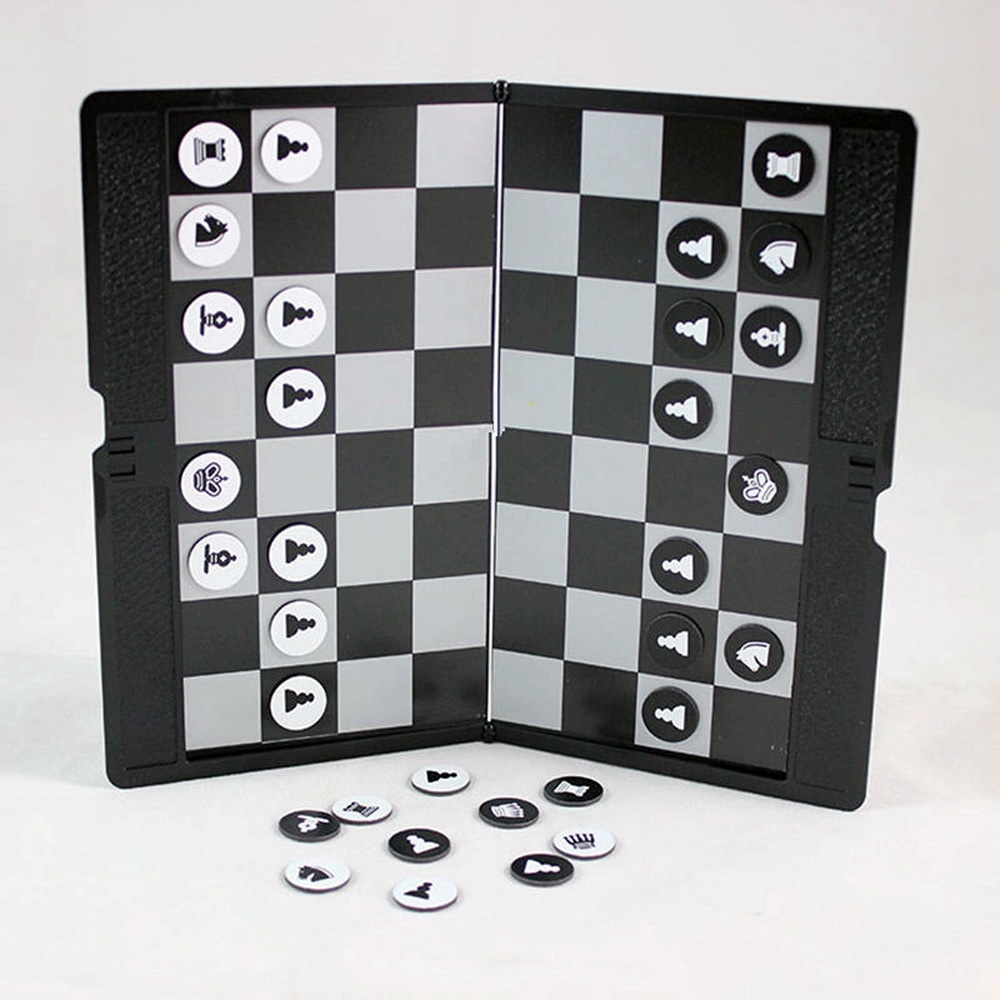 포켓자석 미니 체스게임 세트 휴대용 접이식 여행용 보드판 11,890원
