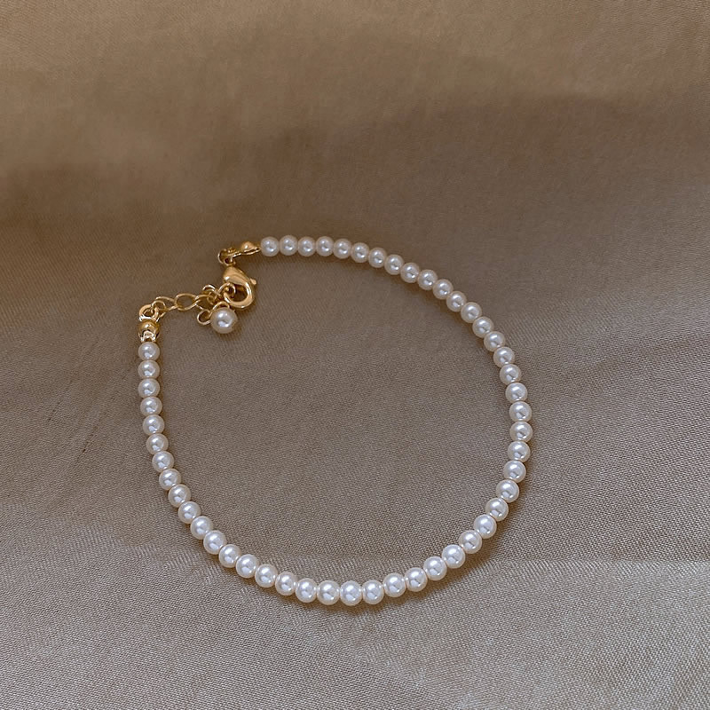 비아워게스트 여성용 심플 데일리 진주 팔찌 11,900원