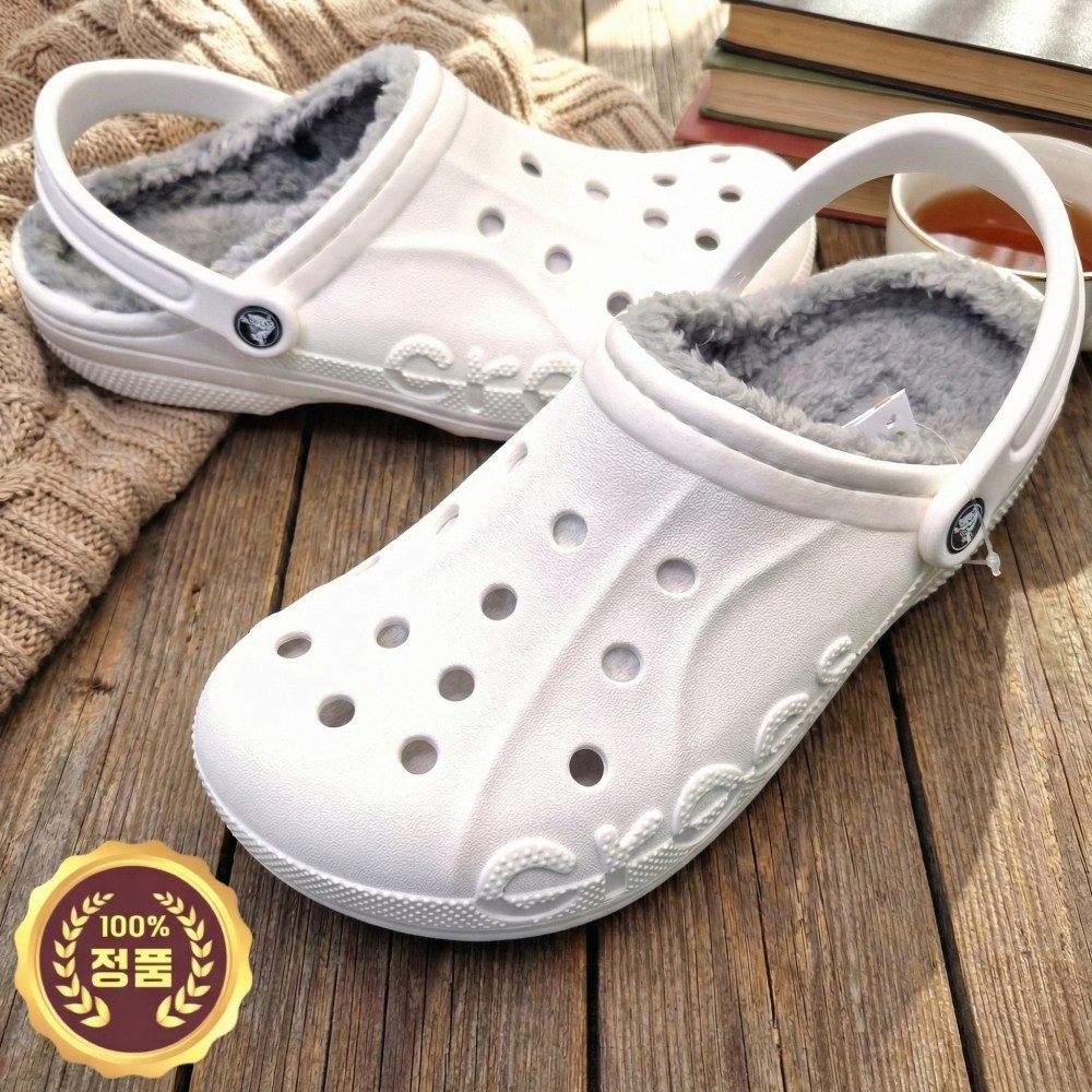 [매장 정품] 크록스 바야 라인드 클로그 남성 여성 털실내화 털샌들 (향자네마켓 파우치 증정) 73,000원