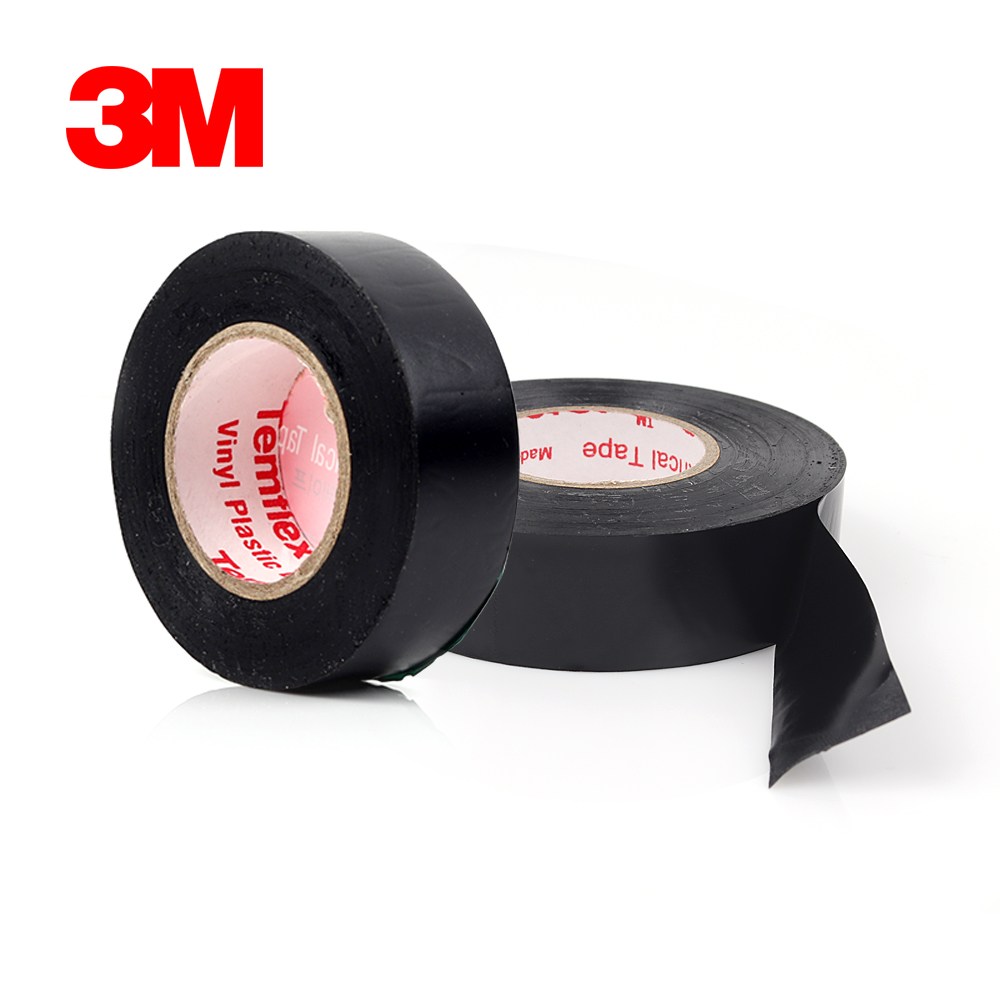 전기절연테이프 1610 흑색 19MMx20M_검정 전선 배선, 1개 2,500원