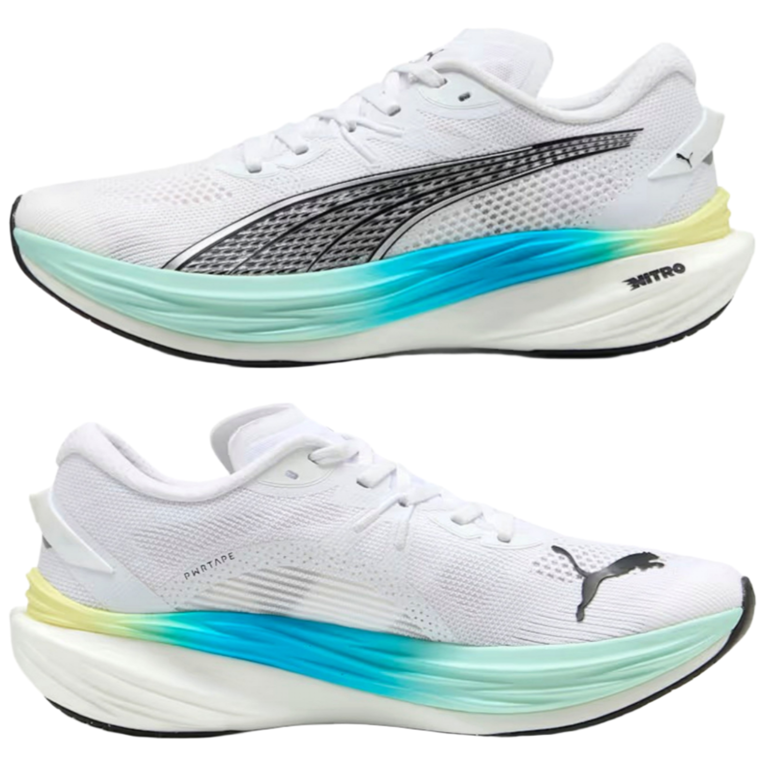 푸마 디비에이트 나이트로3 와이드 런닝화 조깅화 37844907 국내매장판 153,300원