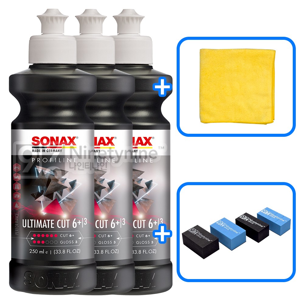 소낙스 프로피라인 얼티밋 컷-250ml 3개+타월&도어가드 86,700원