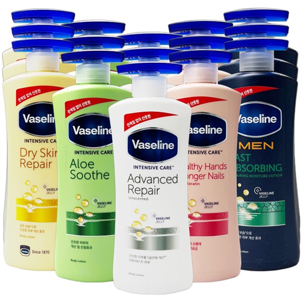 유니레버 바세린 인텐시브 케어 핸드 고보습 바디 로션 3개 600ml 26,900원