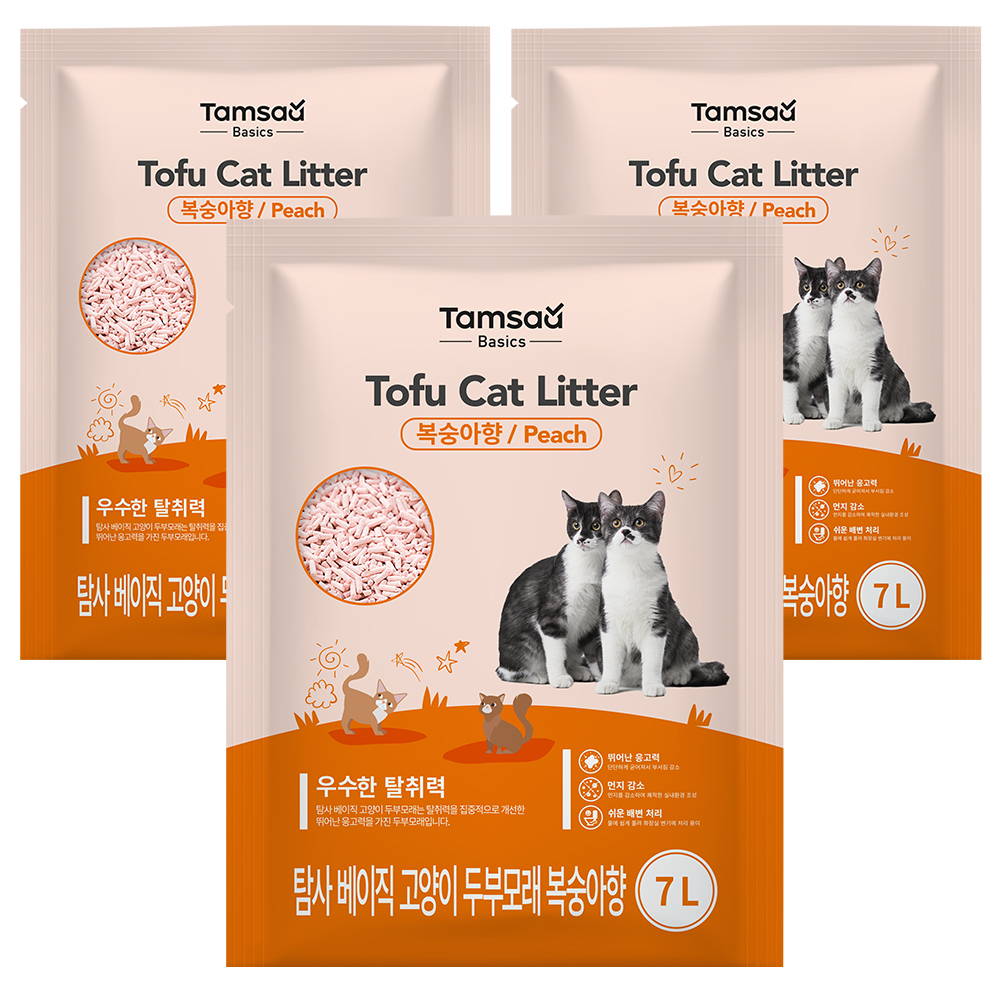 탐사 베이직 프리미엄 고양이 두부모래 7L 13,570원