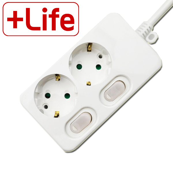 신성전기 2구 멀티탭 개별스위치형 5m 9,950원