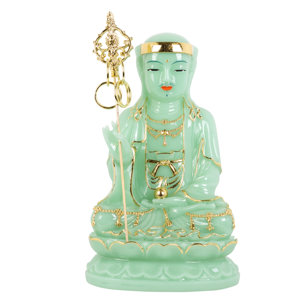 1자5치 옥 지장보살 부처님 불상 법당 장식 기도용품 소형 불상 인테리어, 1개, 옥 340,000원